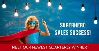 Superhero Sales Success Meet the Winner